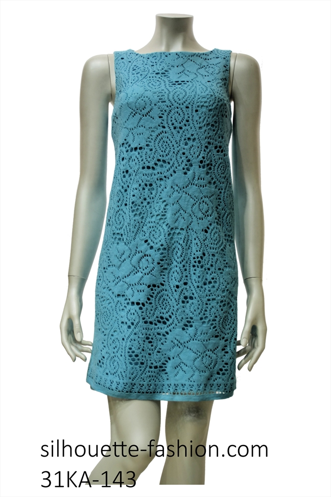 knitted-cotton-dress-blue